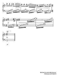 ����, Sheet music for Piano 
Always-With-Me � ����� Spirited Away  (������� 5)

