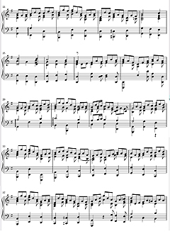 ����, Sheet music for Piano 
Jesus bleibet meine Freude, BWV 147 (������� 2)
