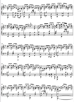 ����, Sheet music for Piano 
Jesus bleibet meine Freude, BWV 147 (������� 3)
